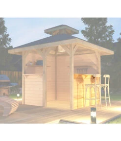 Weka Tresenwand, Für Gartenoase 651 Gr. 2