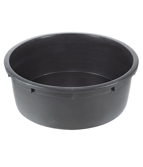 I.C.S. Kunststoff-Becken Für Den Außenbereich, 150 L, Rund, Schwarz 1 I.C.S. Kunststoff-Becken Für Den Außenbereich, 150 L, Rund, Schwarz