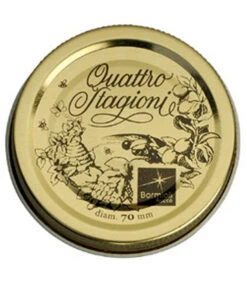 Quattro Stagioni Schraubglas, 250 Ml -Outdoor Garten Geschäft 1600188 1600550 WE FS 003 DosenzentraleSchraubglasDeckel