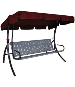 Angerer Hollywoodschaukel Trend Joy Bordeaux, 3-Sitzer -Outdoor Garten Geschäft 1690254 WE FS 003 TrendJoyHollywoodschaukel