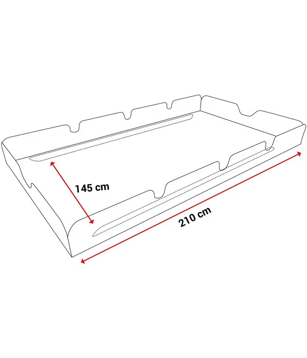 Angerer Sonnendach Swingtex Für 3-Sitzer Hollywoodschaukeln, 210 X 145 Cm 2 Angerer Sonnendach Swingtex Für 3-Sitzer Hollywoodschaukeln, 210 X 145 Cm – Bild 2
