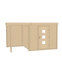 Weka Designhaus WekaLine 413 A Gr.2, Ca. B460/H244/T310 Cm -Outdoor Garten Geschäft 1810753 WE DE 002 BBH45MMAVELLINO2GR2NATUR