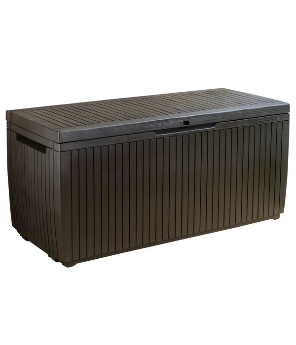Keter Aufbewahrungsbox Springwood, 305 Liter, Ca. B123/H57/T54 Cm 2 Keter Aufbewahrungsbox Springwood, 305 Liter, Ca. B123/H57/T54 Cm – Bild 2