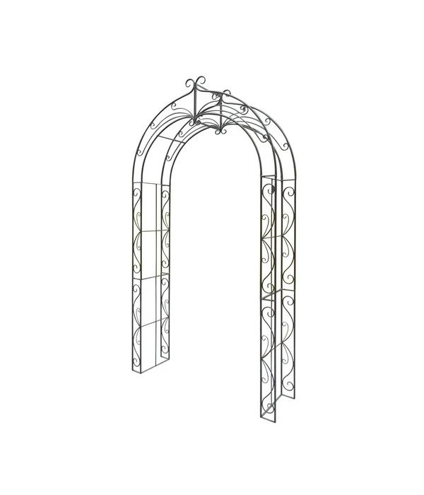 Dehner Metall-Rosenbogen Melina, Ca. B134/H244/T38 Cm 1 Dehner Metall-Rosenbogen Melina, Ca. B134/H244/T38 Cm