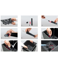 Dehner Kunststoff-Flechttopf Dallas, Quadratisch 25 Dehner Kunststoff-Flechttopf Dallas, Quadratisch -Outdoor Garten Geschäft 2460004 2460020 WE DE 001 EmsaKunststofftopf36x36cm