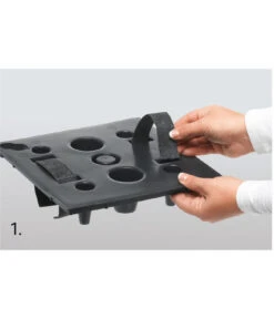 Dehner Kunststoff-Flechttopf Dallas, Quadratisch 17 Dehner Kunststoff-Flechttopf Dallas, Quadratisch -Outdoor Garten Geschäft 2460004 2460020 WE DE 002 EmsaKunststofftopf36x36cm