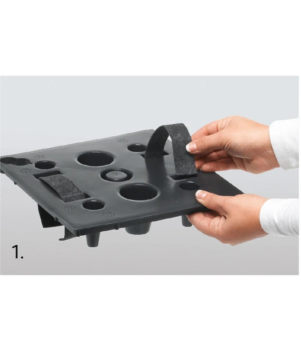 Dehner Kunststoff-Flechttopf Dallas, Quadratisch 4 Dehner Kunststoff-Flechttopf Dallas, Quadratisch – Bild 4