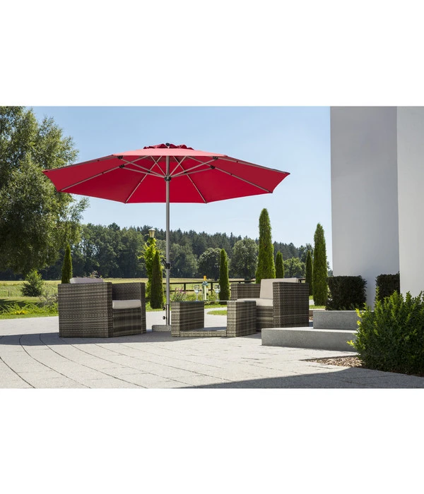 Schneider Premium Sonnenschirm Gemini, Rund, Ca. Ø360 Cm 2 Schneider Premium Sonnenschirm Gemini, Rund, Ca. Ø360 Cm – Bild 2