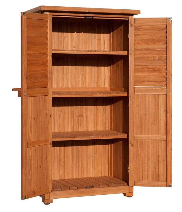 Weka Balkon-/Terrassenschrank 195, Ca. B80/H160/T43 Cm 2 Weka Balkon-/Terrassenschrank 195, Ca. B80/H160/T43 Cm – Bild 2