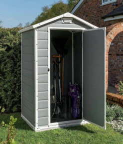 Keter Kunststoffgerätehaus Manor 4x3, Ca. B129/H196/T103 Cm 8 Keter Kunststoffgerätehaus Manor 4x3, Ca. B129/H196/T103 Cm -Outdoor Garten Geschäft 3037603 WE MO 001 KeterGeraetehaus