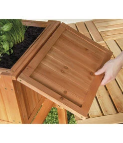 Hecht Hochbeet Cube 1, Ca. B70/H80/T50 Cm -Outdoor Garten Geschäft 3060290 WE DE 001 HechtHochbeetCube