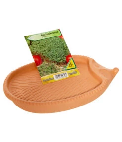 Römertopf Kresseigel Mit Kresse-Saatgut 5 Römertopf Kresseigel Mit Kresse-Saatgut -Outdoor Garten Geschäft 349993 BildD 001 RoemertopfKresseigelMitKresseSaatgutKresseIgel1SamenTerra