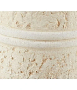 Dehner Keramik-Übertopf Rustika, Bauchig, Creme -Outdoor Garten Geschäft 3622503 WE DE 001 KeramikUebertopfTopfRustikaCreme