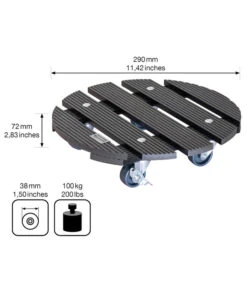 Wagner Pflanzroller, Ø 29 Cm 8 Wagner Pflanzroller, Ø 29 Cm -Outdoor Garten Geschäft 3791225 WE BG 003 MULTIROLLERWPC