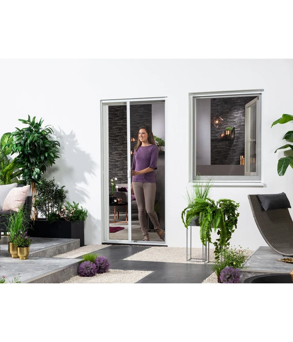 Hecht Fliegengitter Türrollo Smart, Ca. B160/H220 Cm 2 Hecht Fliegengitter Türrollo Smart, Ca. B160/H220 Cm – Bild 2