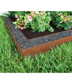 Bellissa Rasenkante Corten, Ca. B118/H13 Cm -Outdoor Garten Geschäft 4055638 WE MO 007 bellissaRasenkanteCorten