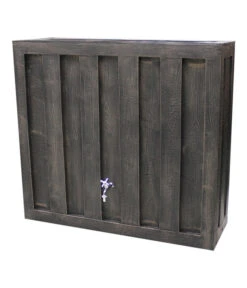 Roto Kunststoff-Wandtank In Holzoptik, 300 L, Braun