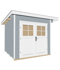 Weka Gartenhaus 179 Gr. 3, Ca. B354/H224/T311 Cm -Outdoor Garten Geschäft 4080172 WE DE 002 WekaGartenhaus179Groesse3Grau