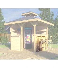 Weka Tresenwand, Für Gartenoase 651 Gr. 1