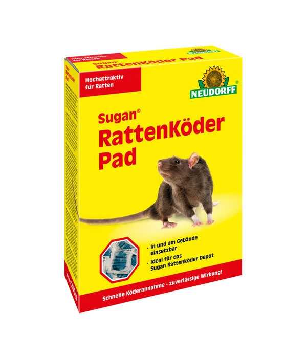Neudorff Sugan® RattenKöder Pad 1 Neudorff Sugan® RattenKöder Pad
