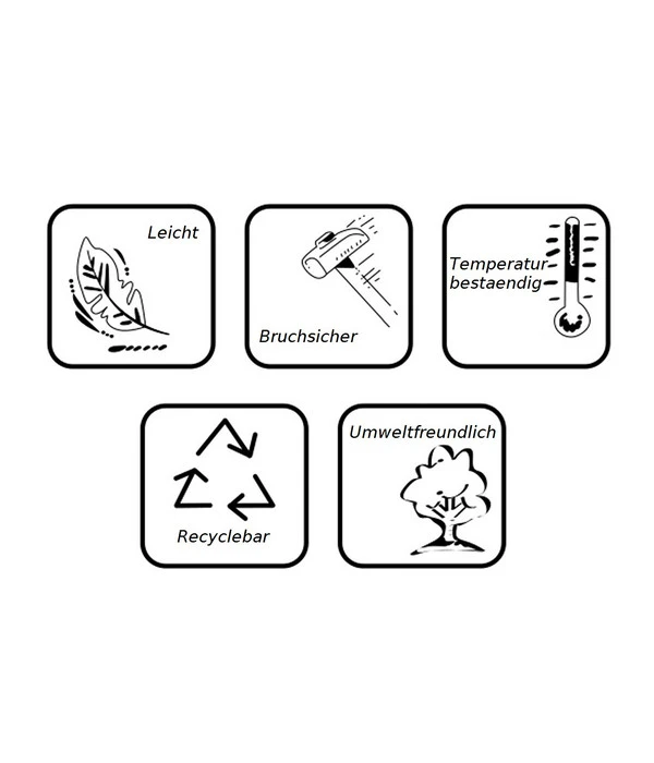 Farmet Kunststoff-Pflanzkübel Hydrus, Ca. B39/H85/T39 Cm, Weiß 5 Farmet Kunststoff-Pflanzkübel Hydrus, Ca. B39/H85/T39 Cm, Weiß – Bild 5