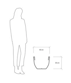 Farmet Kunststoff-Topf-Set Orione, Rund, Grau, 2-teilig 10 Farmet Kunststoff-Topf-Set Orione, Rund, Grau, 2-teilig -Outdoor Garten Geschäft 4178166 WE DE 004 ORIONERunderPflanzkuebelDurchmesser40cm30cmhochSTEINBEIGE