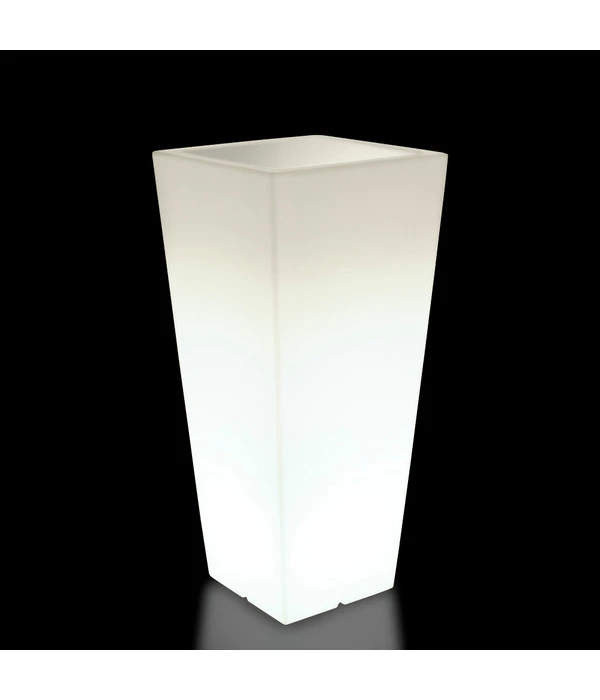 Farmet Kunststoff-Pflanzkübel Hydrus, Ca. B39/H85/T39 Cm, Weiß 3 Farmet Kunststoff-Pflanzkübel Hydrus, Ca. B39/H85/T39 Cm, Weiß – Bild 3