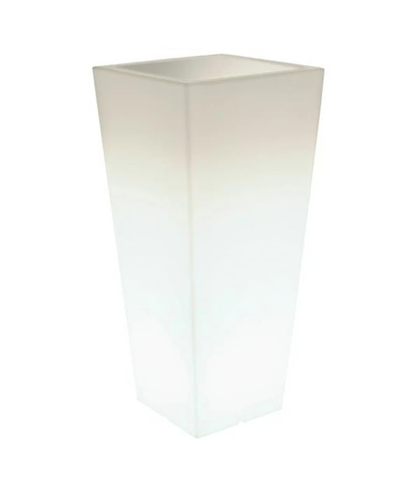 Farmet Kunststoff-Pflanzkübel Hydrus, Ca. B39/H85/T39 Cm, Weiß 1 Farmet Kunststoff-Pflanzkübel Hydrus, Ca. B39/H85/T39 Cm, Weiß