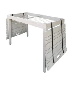 Habau Balkontisch Mit Wäscheleine, Ca. B106/H75/T60 Cm -Outdoor Garten Geschäft 4192795 WE FS 003 HabauBalkontischWaeschespinne