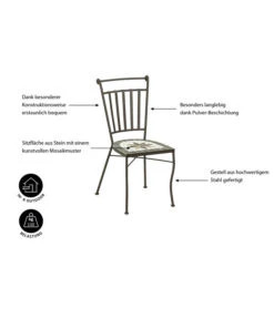 Dehner Mosaikstuhl Diana -Outdoor Garten Geschäft 4209813 WE IG 001 StuhlDianaFINAL