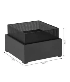 Feuerschale Lanzarote, Ca. B55/H40,5/T55 Cm -Outdoor Garten Geschäft 4258455 WE BG 001 FeuerschaleLanzarote