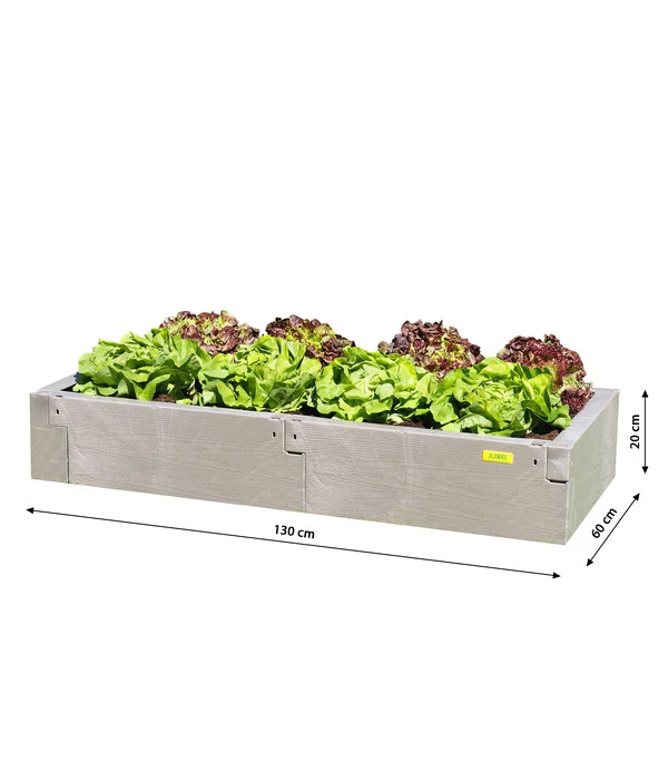 Juwel Hochbeet Timber Grund-Set, Ca. B130/H20/T60 Cm 3 Juwel Hochbeet Timber Grund-Set, Ca. B130/H20/T60 Cm – Bild 3