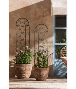 Dehner Terrakotta-Topf Adria, Rund, Antik-terrakotta -Outdoor Garten Geschäft 4272530 WE MO 003 TerrakottaTopfterrakottaantik