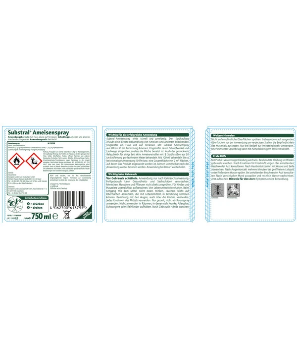 Substral® Ameisenspray, 750 Ml 2 Substral® Ameisenspray, 750 Ml – Bild 2