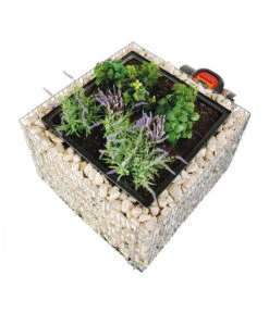 Bellissa Gabionen-Mährobotergarage, Bepflanzbar, Ca. B75/H53/T75 Cm 11 Bellissa Gabionen-Mährobotergarage, Bepflanzbar, Ca. B75/H53/T75 Cm -Outdoor Garten Geschäft 4312922 WE MO 002 BellissaMaehrobotergarageRasenmaehergarageUnterstellung