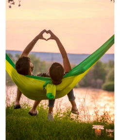 La Siesta Doppel-Reisehängematte Colibri 3.0, 350 X 190 Cm -Outdoor Garten Geschäft 4314670 WE MO 002 LaSiestaEinzelhaengemattePalm