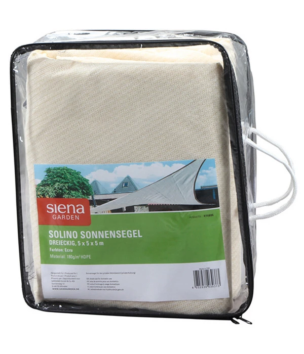 Siena Garden Sonnensegel Solino, Dreieckig, Ca. B500/T500 Cm 1 Siena Garden Sonnensegel Solino, Dreieckig, Ca. B500/T500 Cm