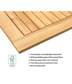 Dehner Beistelltisch Macao, Ca. B50/H60/T36 Cm -Outdoor Garten Geschäft 4423570 WE IG 001 BeistelltischMacao