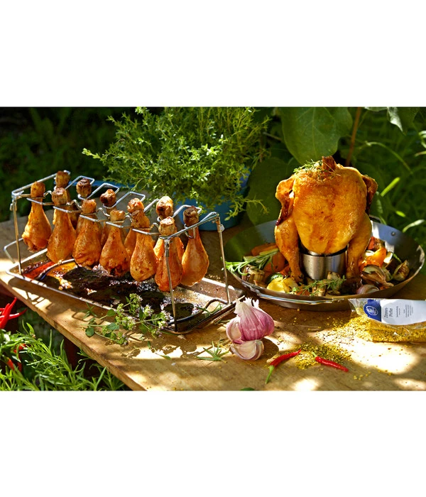 Dehner Hähnchengrillhalter 2 Dehner Hähnchengrillhalter – Bild 2