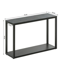 Dehner Beistelltisch Amsterdam, Ca. B75/H54/T23 Cm -Outdoor Garten Geschäft 4498598 WE BG 001 DehnerBeistelltischAmsterdam