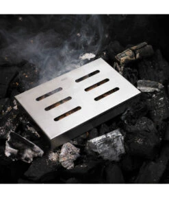 Rösle Räucherbox, Edelstahl, Ca. B13,5/H3,5/T21,5 Cm -Outdoor Garten Geschäft 5339122 WE MO 002 RoesleRaeucherbox