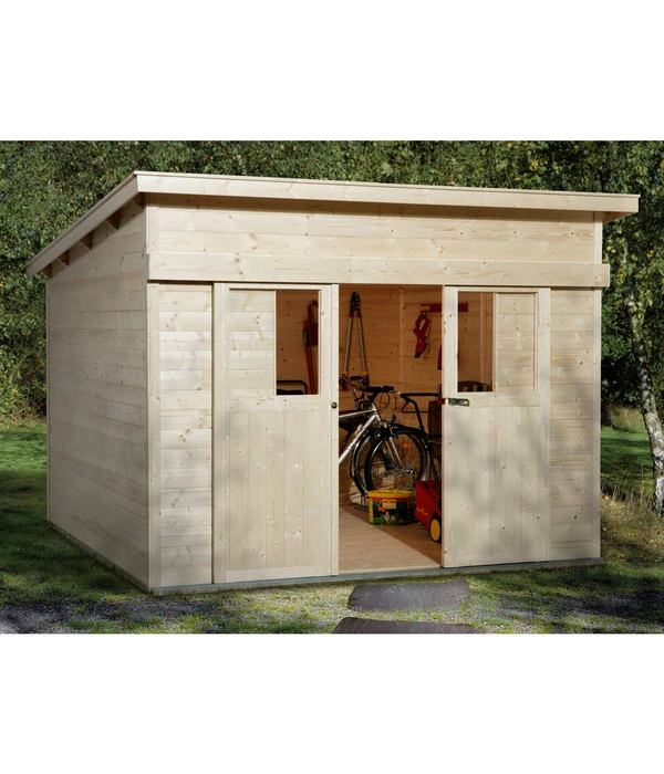 Weka Schiebetürhaus 225 Gr. 2, Ca. B315/H238/T335 Cm 1 Weka Schiebetürhaus 225 Gr. 2, Ca. B315/H238/T335 Cm