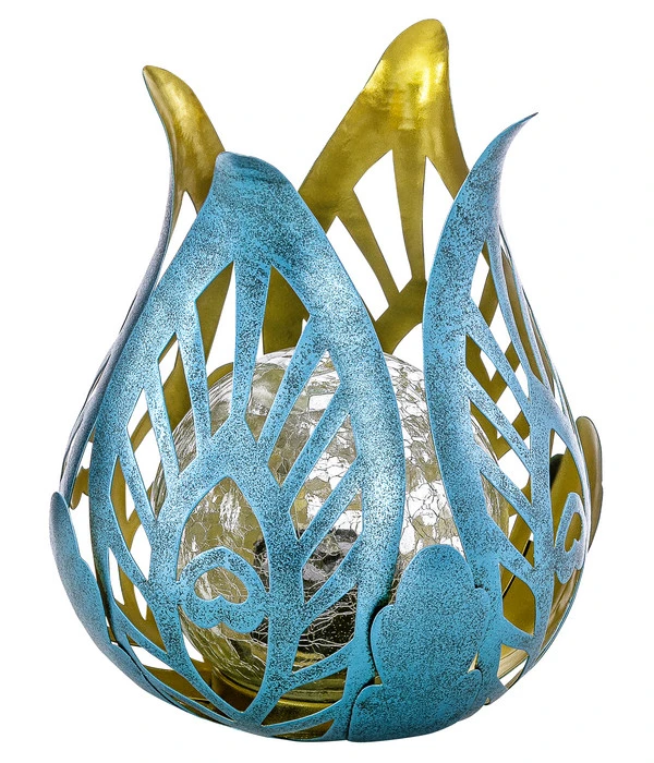 Dehner Solar Lotus Glace, Ca. B19/H21,6/T19 Cm 1 Dehner Solar Lotus Glace, Ca. B19/H21,6/T19 Cm