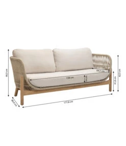 Dehner Sofa Portofino, 2-Sitzer 15 Dehner Sofa Portofino, 2-Sitzer -Outdoor Garten Geschäft 6667901 WE BG 001 DehnerSofaPortofino