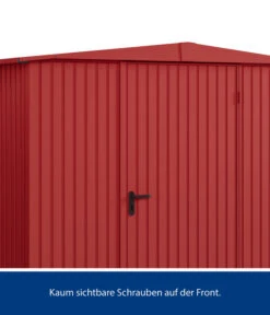 Hörmann Berry-Gerätehaus Classic-S Typ 1, Ca. B258,8/H216/T121,3 Cm -Outdoor Garten Geschäft 6668297 WE DE 005 HoermannMetallgeraetehaus