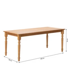 Dehner Diningtisch Savona, Ca. B180/H76/T90 Cm -Outdoor Garten Geschäft 6670673 WE BG 001 TischSavona