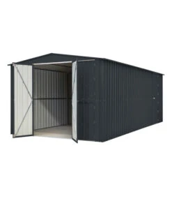 Globel Metallgerätehaus Spacer 1015, Ca. B308/H225/T465 Cm -Outdoor Garten Geschäft 6679211 WE FS 004 EPHMetallgeraetehaus