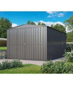 Globel Metallgerätehaus Spacer 1015, Ca. B308/H225/T465 Cm -Outdoor Garten Geschäft 6679211 WE MO 001 EPHMetallgeraetehaus