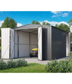 Globel Metallgerätehaus Spacer 1015, Ca. B308/H225/T465 Cm -Outdoor Garten Geschäft 6679211 WE MO 002 EPHMetallgeraetehaus