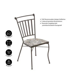 Dehner Mosaikstuhl Grazia -Outdoor Garten Geschäft 6702278 WE IG 001 MosaikstuhlGraziaFINAL
